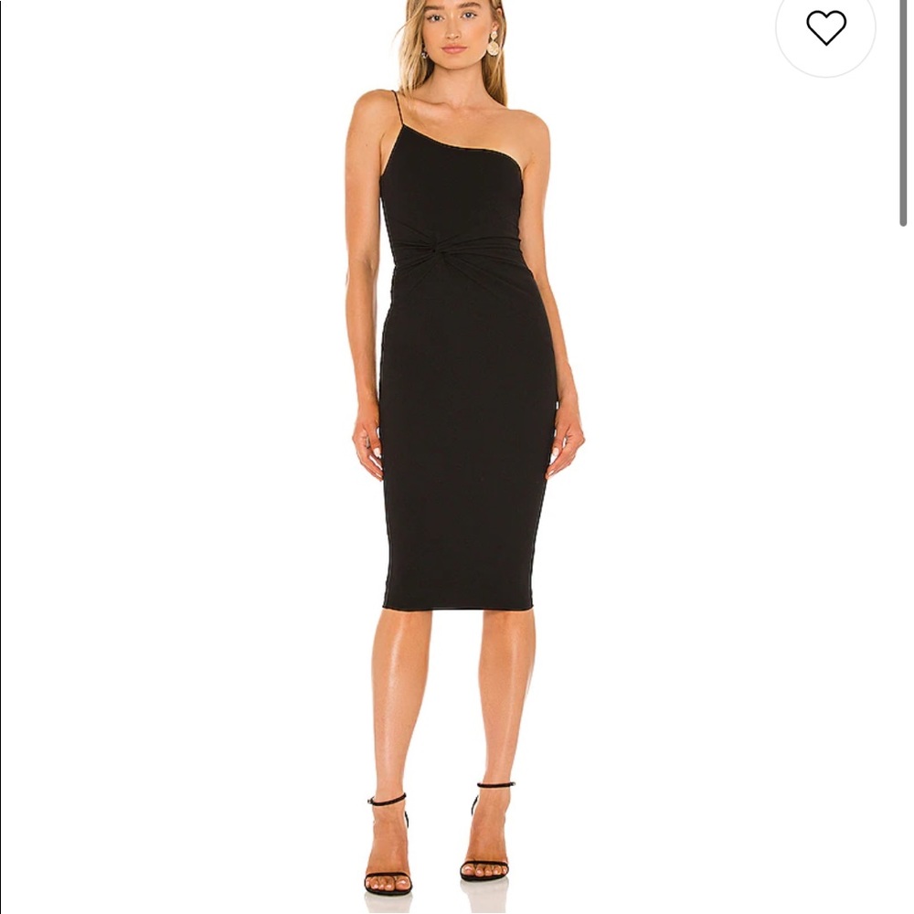 Nookie lust one shoulder midi dress - now on REVOLVE for $209